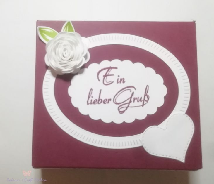 Geschenkbox Duftteelicht