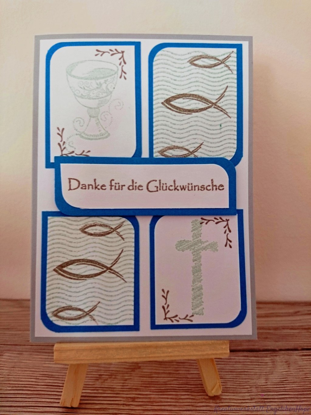 Danke Kommunion Junge