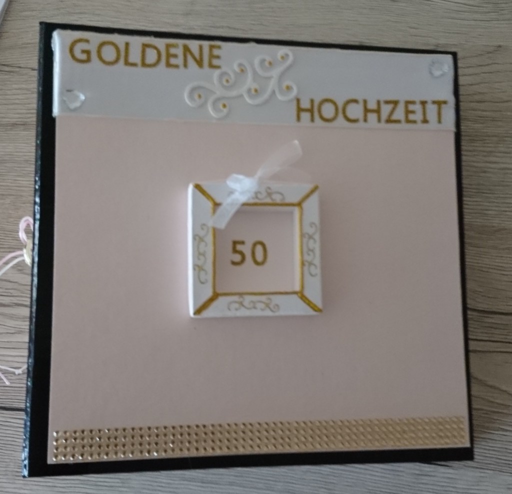 Minialbum zur Goldhochzeit