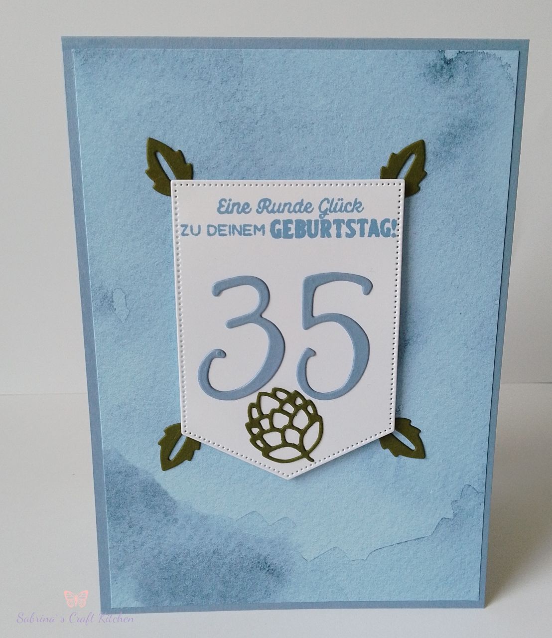 Karte zum 35. Geburtstag